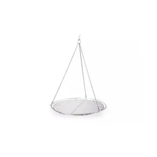 Grillrost mit Kette Grill Rost Grillen Rost  Schwenkgrill Edelstahl 50 cm