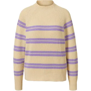 Tchibo - Gestreifter Strickpullover - Damen - Gr. M - lila/gestreift