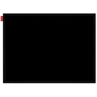 Memobe Magnettafel Schwarz - Magnetische Kreidetafel zum Aufhängen - Magnetwand Groß 90x60 cm mit Schwarz Holzrahmen - Magnet Tafel Kinder für Wohnung, Küche, Büro, Schule