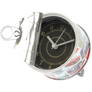 BRISA VW Collection - Volkswagen Tisch-Uhr, Magnet-Uhr, personalisierbar, Foto-Geschenk Briefmarken