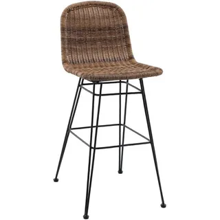 Trendline Barhocker Retro 46 x 59 x 106 cm Braun