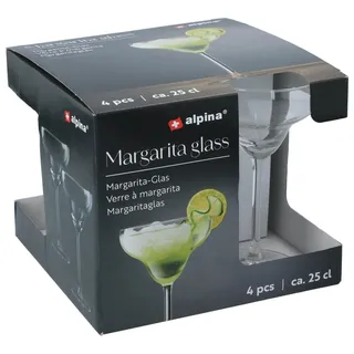 Alpina Margarita Glas 0,25 l 4 St.