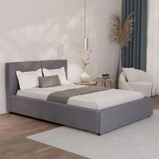 Juskys Salerno 140 x 200 cm Grau