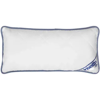 IRISETTE Body Contour Kopfkissen 40 x 80 cm Weiß/Blau