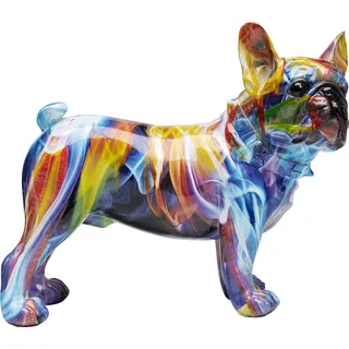 Kare Deko Figur Frenchie Bunt 24cm