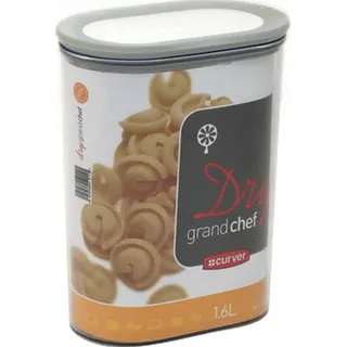 Curver Schüttgutbehälter 1,6 l 1-tlg. grau/orange/weiß
