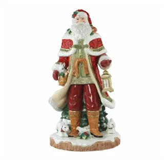 GOEBEL Laterne Weihnachtsmann mehrfarbig