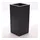 Pflanzkübel 38 x 38 x 80 schwarz
