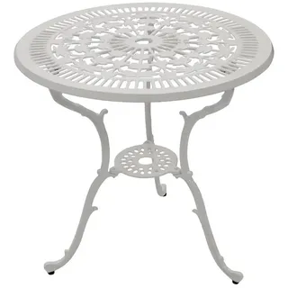 DEGAMO Bistrotisch Ø 70 x 0 cm Weiß