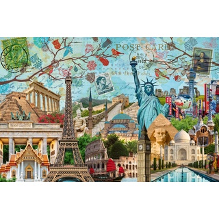 Ravensburger Puzzle 17118 - Big City Collage - 5000 Teile Puzzle für Kinder und Erwachsene ab 14 Jahren