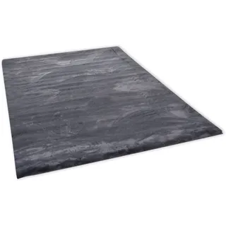 Gino Falcone Teppich Chiara", anthracite 40 x 60 cm