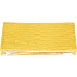 Bienenwachs-mittelwand In Wabenform – Geprägte Wachsplatten Für Die Imkerei