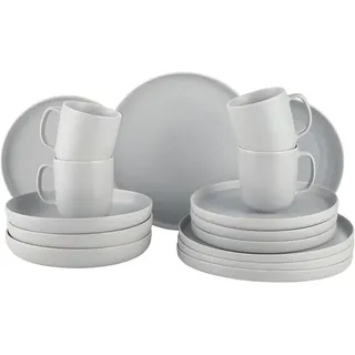 Butlers Geschirr-Set CASA NOVA 16-tlg. in Grau | Gr.: onesize