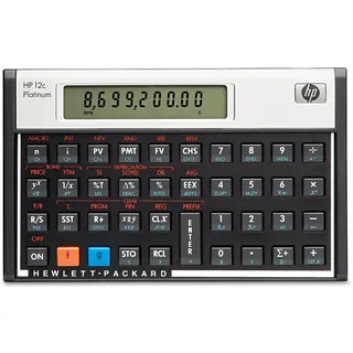 HP F2231AA#B12-12C Platinum Financial Calculator