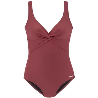 LASCANA Badeanzug Damen Rostrot 44 Cup B