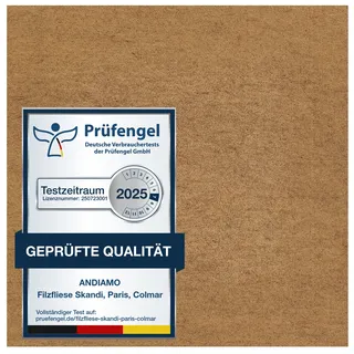 Andiamo Skandi Teppichfliese 40 x 40 cm Beige