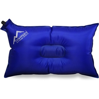 normani Reisekissen Selbstaufblasendes Thermokissen QuickFit, ----------, 1-tlg. blau|grün