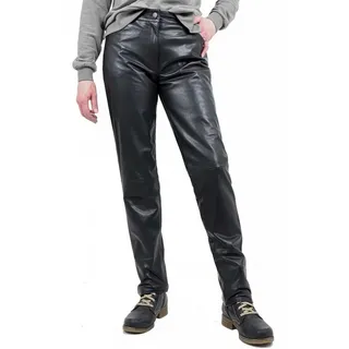 Maddox Lederhose MADDOX - Damen Lederhose Lammnappa schwarz schwarz 46