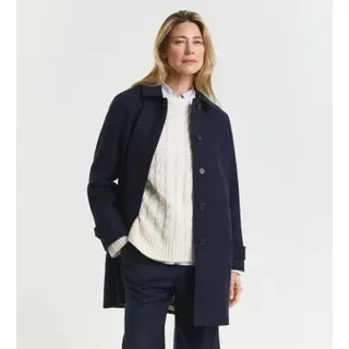 Gant für Damen. 4751158 Wollmix-Mantel Car marineblau (M), Wolle, Klassisch
