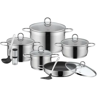 Silit Diamant Topf-Set 9-tlg. 3 x Fleischtopf + Bratentopf + Bratpfanne