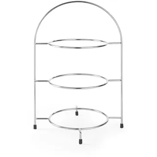 HENDI Teller-Etagere, geeignet für Teller bis max. Ø 275 mm, 290x290x(H)440mm
