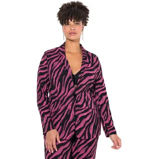 MIAMODA Blazer pink | schwarz 50