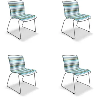 Houe CLICK Dining Chair ohne Armlehnen 4er Set Multi Color 2