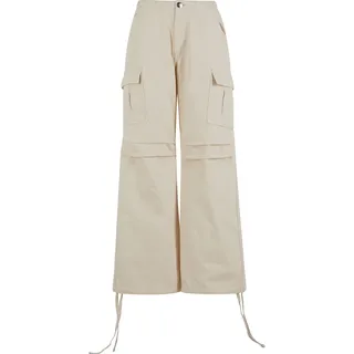 2y studios Cargohose 2Y STUDIOS "2Y Studios 2Y Nova 2 Pocket Cargo", Damen, Gr. 26, Normalgrößen, beige, 100% Baumwolle, unifarben, normal, Hosen Cargohose