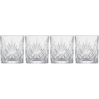 SCHOTT ZWIESEL Serie SHOW Whiskyglas Whiskytumbler 334 ml 4 Stück im Set
