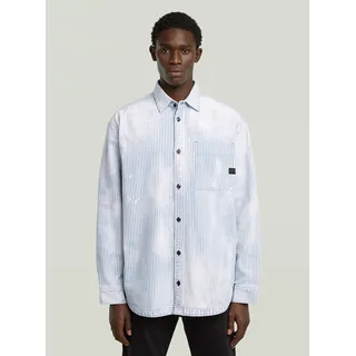 G-Star Oversized 1-Pocket Overshirt Blau L