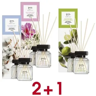 ipuro 2+ 1 Aktion: Raumduft-Set »Cotton Fields / Flower Bowl / Lime Light« 3x 100 ml mehrfarbig