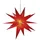 Stern 35 cm rot