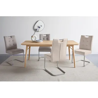 s.Oliver Freischwinger Ciella Polyester grau 2er Set