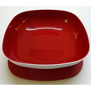 TUPPERWARE Servierschüssel Tupperware Allegra 2,5 L in bordeaux rot