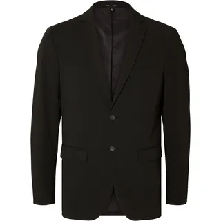 Selected Slim Fit Sakko mit Viskose-Anteil Modell Liam Black, 46