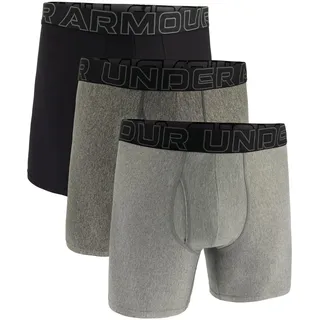 Under Armour Boxershorts 3 Einheiten Schwarz/Grau/Dunkelgrau XXL