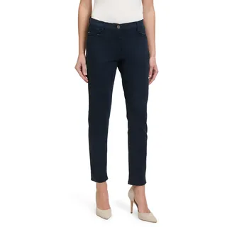 Betty Barclay Damen Slim Fit Stoffhose dunkelblau 46
