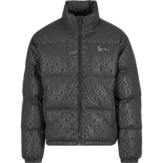 Karl Kani Herren Winter-Pufferjacke Schwarz S - Schwarz - S