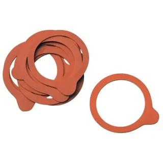 APS Gummiringe für Einmachgläser orange, 10 St.