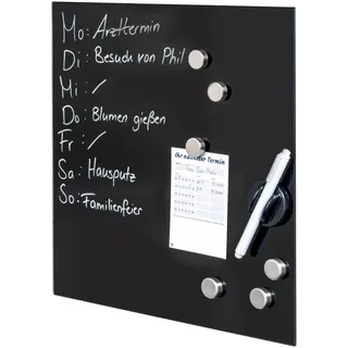 bremermann Magnettafel 35 x 35 cm Schwarz