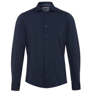 Pure Langarmhemd blau