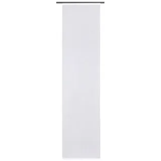 Verdi Schiebevorhang Lou 60x245 cm 1 Stück Weiß Uni