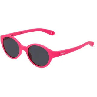 Polaroid PLD K007/S Unisex-Sonnenbrille Vollrand Oval Acetat-Gestell, pink