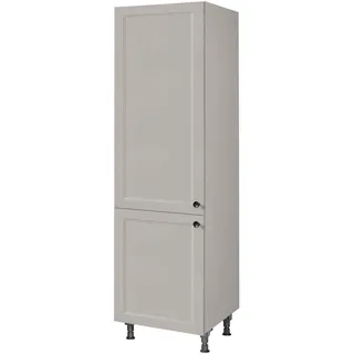 Nobilia Hochschrank Cascada 60 x 58,3 x 216,6 cm Grau