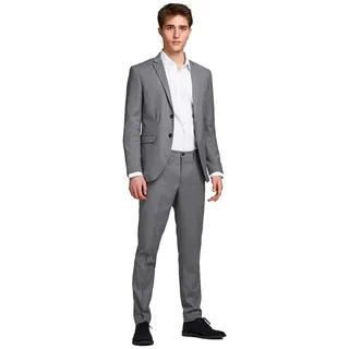 JACK & JONES Franco Anzug Light Grey Melange 54