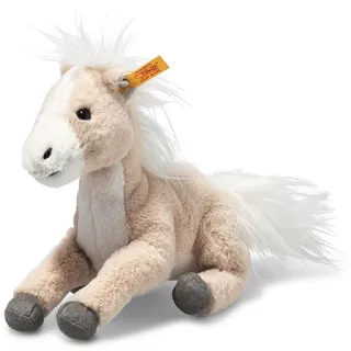 Steiff Soft Cuddly Friends Gola Schlenker-Pferd 18 cm Beige/Weiß