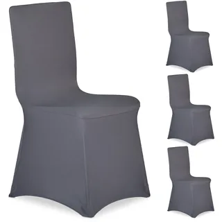 Relaxdays Stuhlhussen, 4er Set,