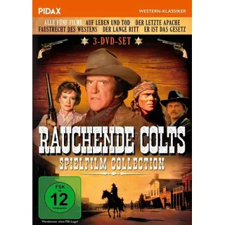 Rauchende Colts - Spielfilm Collection / Alle fünf Spielfilme zur Kultserie mit James Arness (Pidax Western-Klassiker) [3 DVDs]