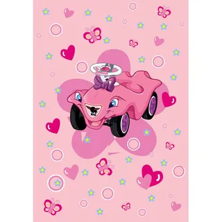 Big Bobby Car Kinderteppich 110 x 170 cm Rosa