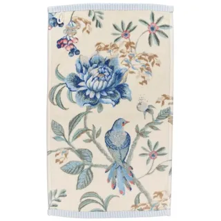 Pip Studio Secret Garden Gästehandtuch 30 x 50 cm blau